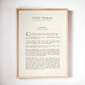 Little Women 8x10 Print